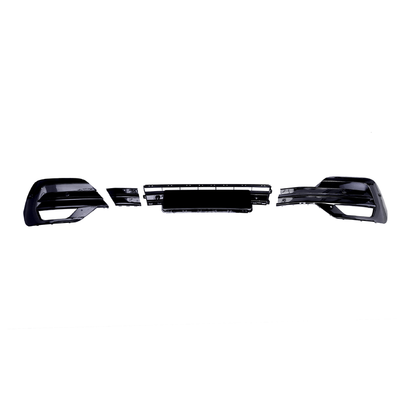 Onderbumper Insert glans zwart - Transporter T6.1 
