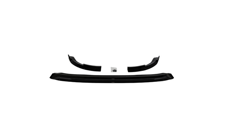 Front Splitter (3-delig) Custom '24+ glans zwart