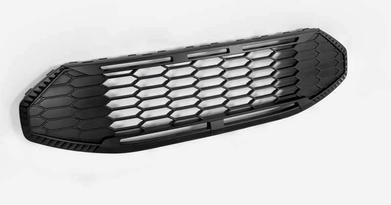 Grille Custom '24+ Offroad Style mat zwart 