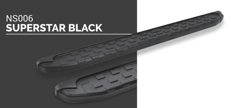 Running Boards Duster 2018–2023 Zwart/Aluminium