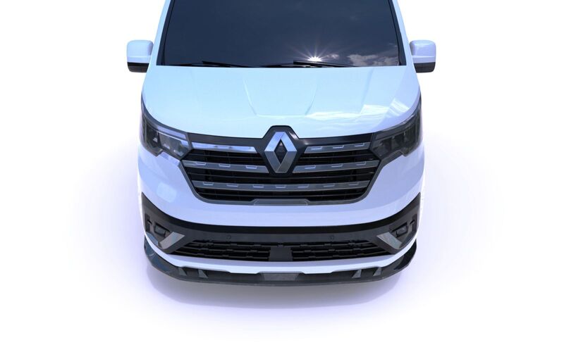 Front Splitter Trafic '23+ glans zwart