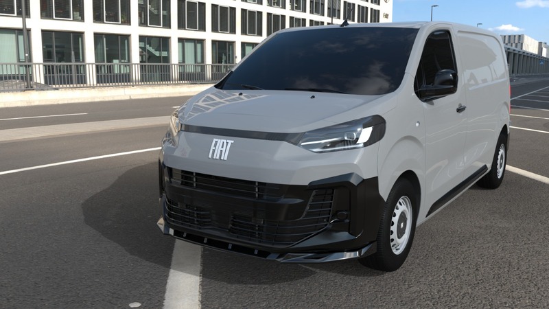 Front Splitter Scudo/Expert/Jumpy/Vivaro/Pro-Ace '24+ glans